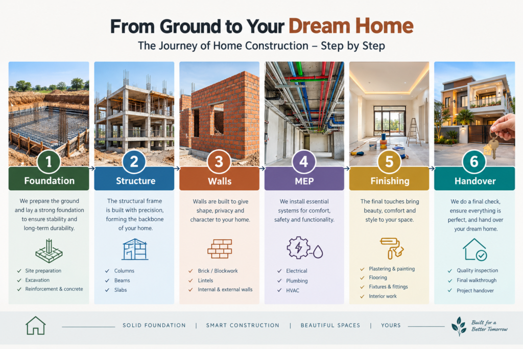Kps Construction From Ground to Dream Home